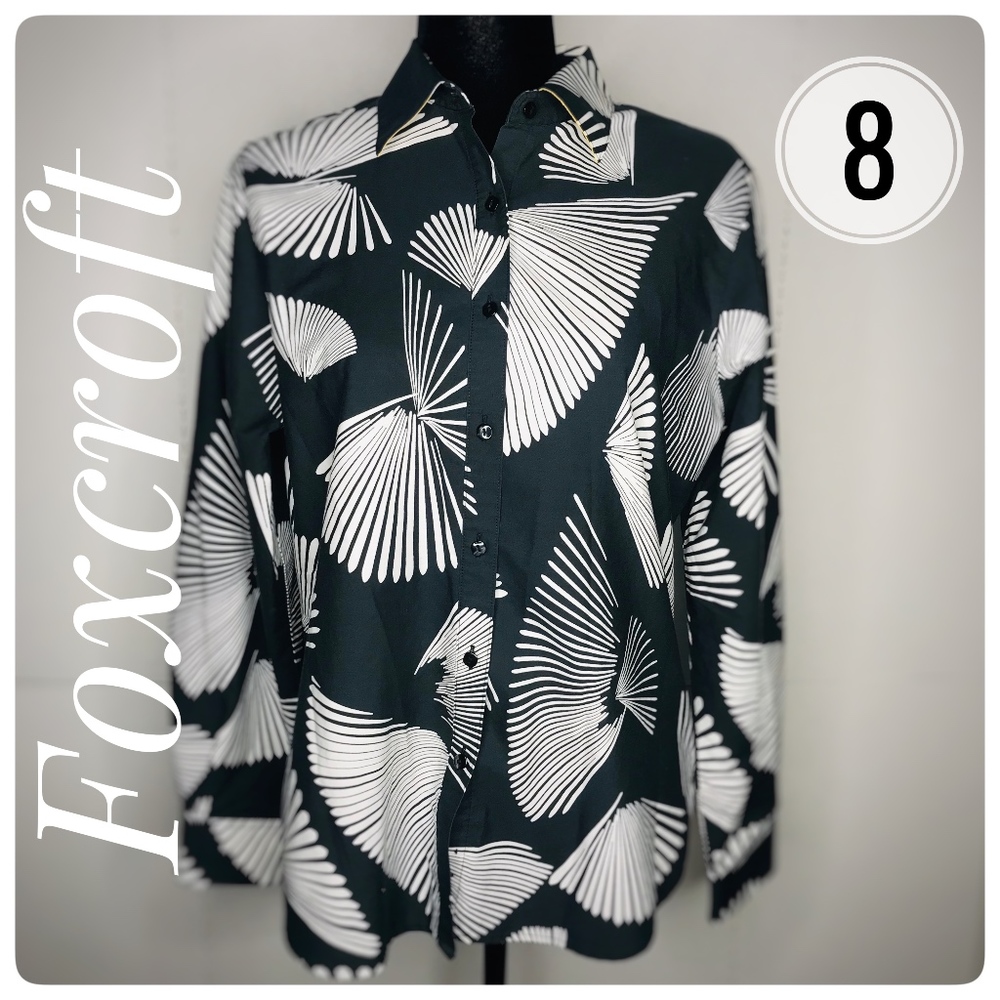 FOXCROFT WOMENS BLOUSE